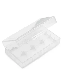 18650 Clear Twin Battery Case