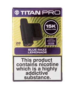 Alternative view of Blue Razz Lemonade Pro 15K Prefilled Pod + Refill by Titan