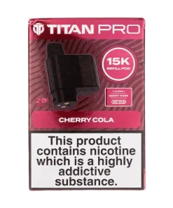 Cherry Cola Pro 15K Prefilled Pod + Refill by Titan