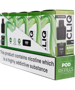 Alternative view of Avomi Cliq 6000 Prefilled Pod + Refill [Box of 5]