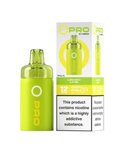Alternative view of Insta O Pro Lemon lime Prefilled Vape Pod + Refill