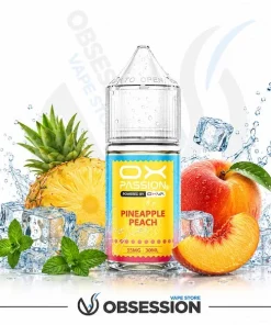 OX Passion Freeze Pineapple Peach Salt Nic 30ml