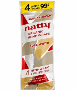 Natty Organic Hemp Wraps Russian Creme