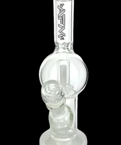 AFM Glass Bubble Glass Straight Tube Bong
