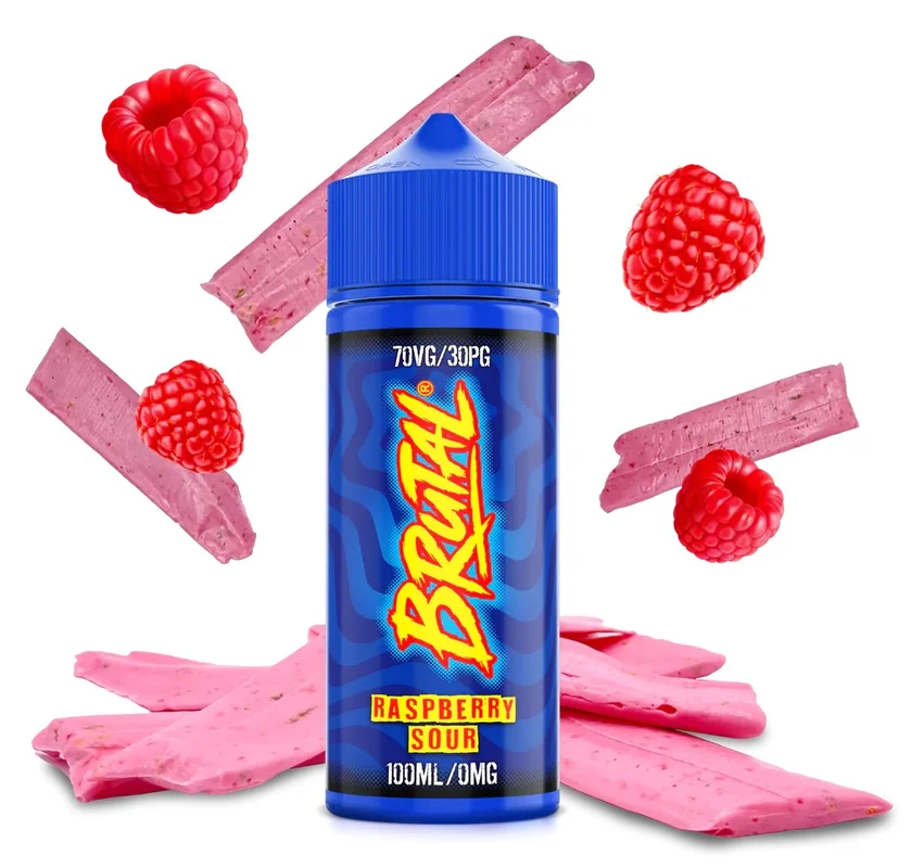 Brutal – Raspberry Sour – 100ML - Image 2