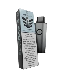 Alternative view of POD SALT – EVOLVE POD 6000 Taffs – Blueberry Mist 2%