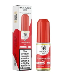 Alternative view of Bar Juice – Strawberry Ice – Salts – 10ML