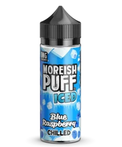 Moreish Puff – Iced – Blue Raspberry – 100ML
