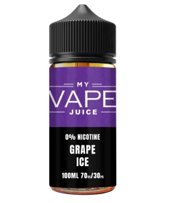 Alternative view of My Vape Store – Grape Ice – 100ML