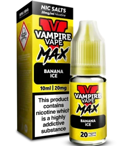 Vampire Vape Max Salts – Banana Ice – 10ml