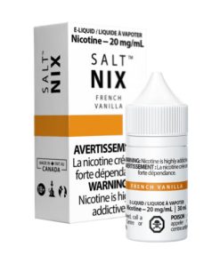 Alternative view of Salt Nix – French Vanilla