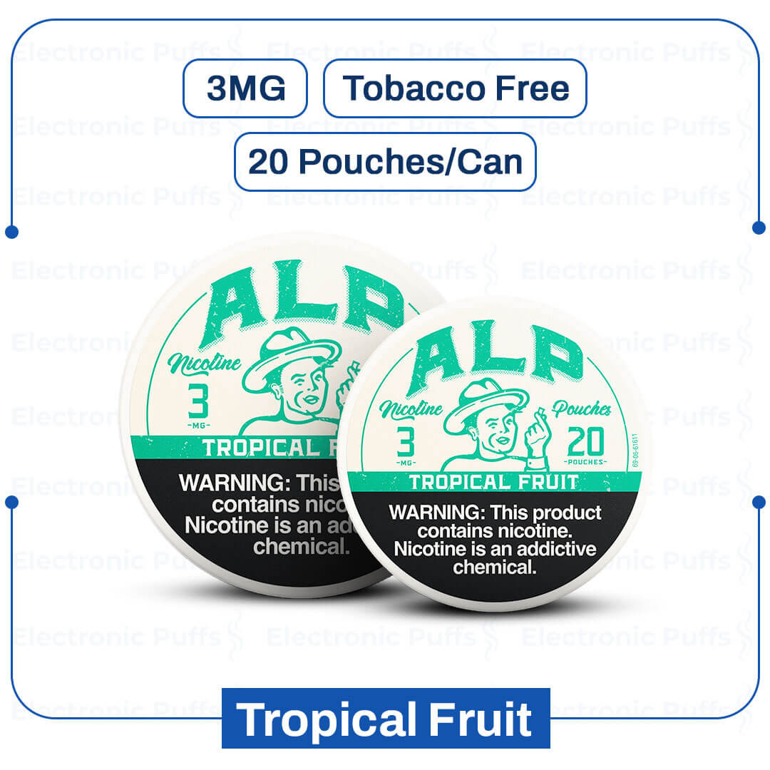 ALP Tropical Fruit 3MG Nicotine Pouches