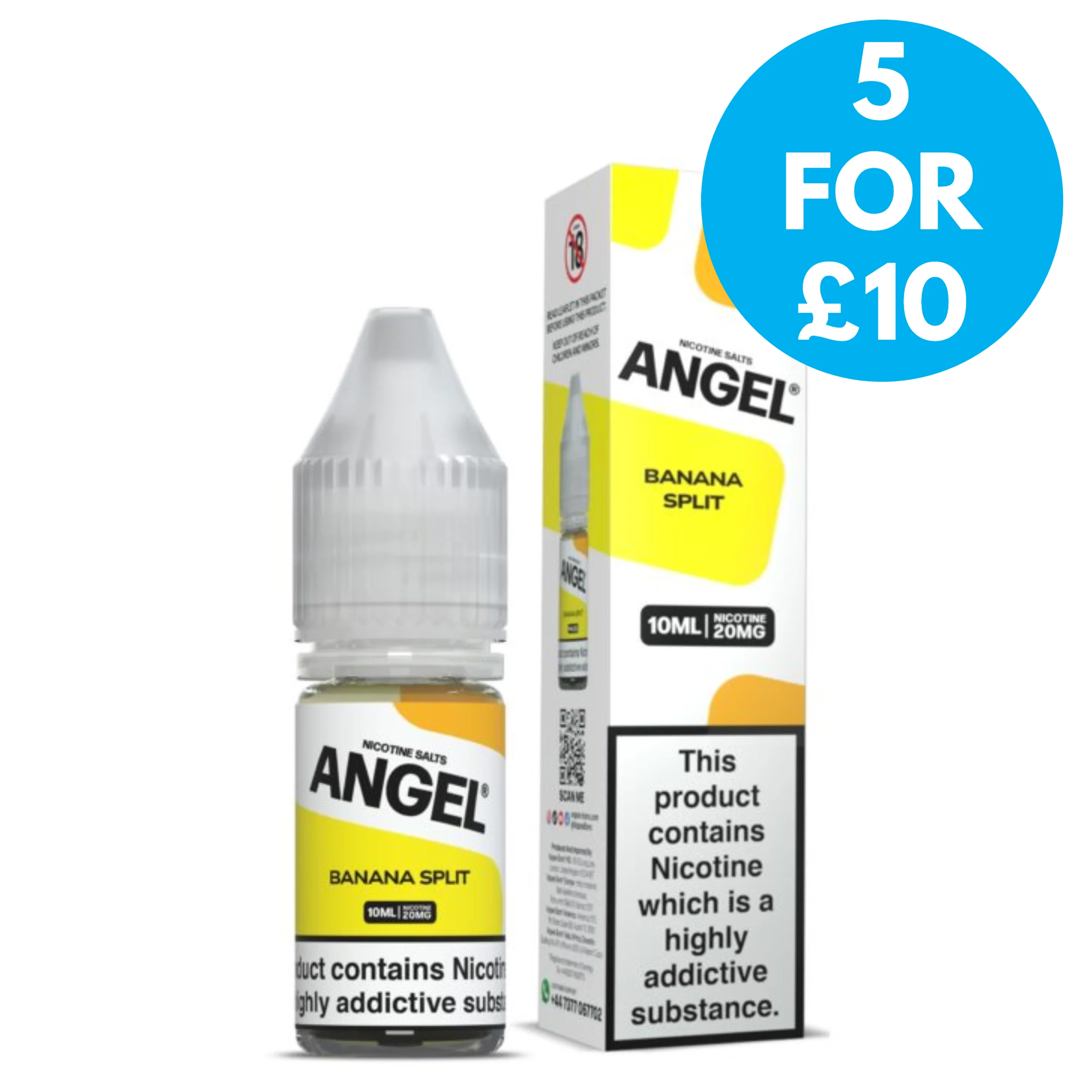 20mg Vapes Bars Angel Nic Salts (50VG/50PG) - Image 2