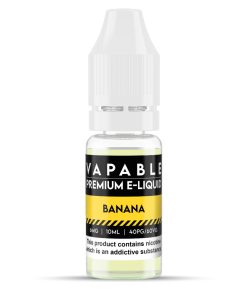 Alternative view of Banana Flavour E-Liquid by Vapable (10ml)