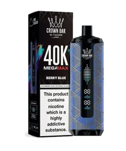 Alternative view of Berry Blue Ice Al Fakher disposable vape 40k Puffs