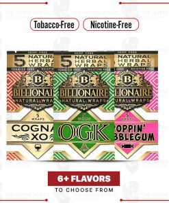 Billionaire Tea Leaf Herbal Wraps – 50/25’s