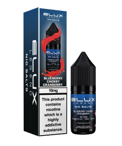 Alternative view of Blueberry Cherry Cranberry Flavour Nic Salt E-Liquid by ELUX (10ml)