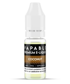 Alternative view of Coconut Flavour E-Liquid by Vapable (10ml)