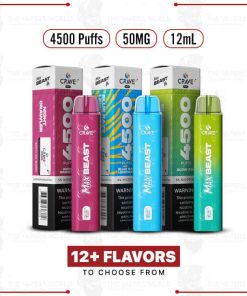Crave Max Beast 4500 Puffs 5% Disposable