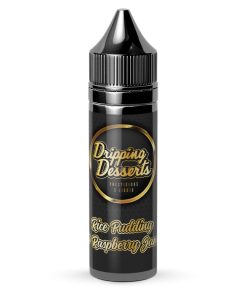 Rice Pudding & Raspberry Jam Flavour Shortfill E-Liquid by Dripping Desserts (50-400ml)