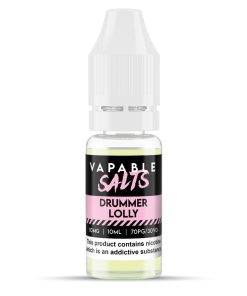 Drummer Lolly Flavour Nic Salt E-Liquid by Vapable (10ml)
