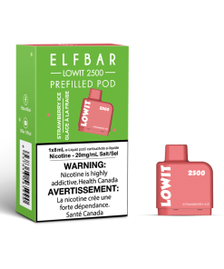 ELFBAR LOWIT 2500 – Strawberry Ice