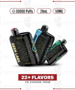 Geek Labs Pulse X Nixodine 50K Puff Disposable Vape