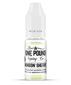 Alternative view of Rainbow Sherbet Flavour High VG E-Liquid by The One Pound Vaping Company (10ml)