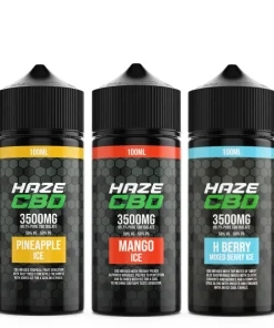 Alternative view of Haze CBD Rock 3500mg E-liquid 100ml