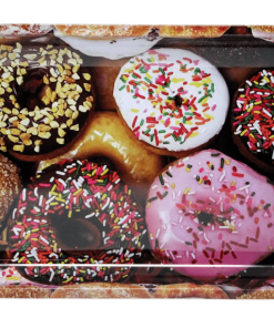 Alternative view of Metal Rolling Tray – Donuts