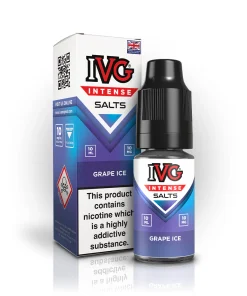 Alternative view of Grape Ice 10ML 20MG IVG INTENSE SALTS