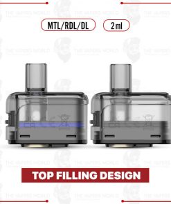 Alternative view of Innokin CoolFire P60 Replacement Pod – 2PK