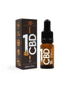 1CBD 10% Pure Hemp 1000mg CBD Oil Bronze Edition 10ml