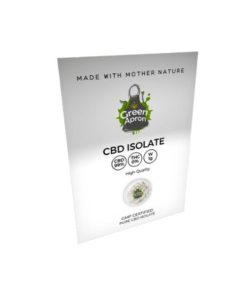 Alternative view of Green Apron 99% CBD Isolate 1g