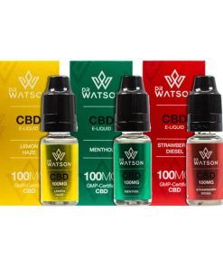Dr Watson 100mg CBD Vaping Liquid 10ml