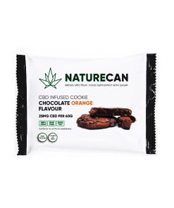 Naturecan 25mg CBD Double Chocolate Orange Cookie 60g