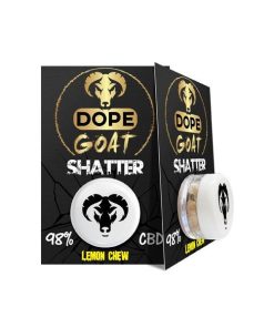 Dope Goat Shatter 98% CBD 1g