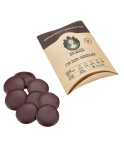 Body and Mind Botanicals 25mg CBD Cannabis Chocolate Buttons