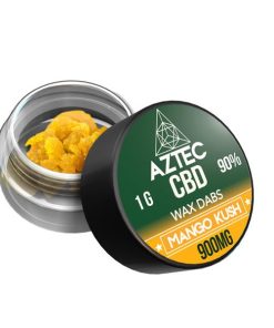 Alternative view of Aztec CBD 900mg CBD Wax/Crumble – 1g