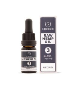 Endoca 300mg CBD+CBDa RAW Hemp Oil Drops 10ml