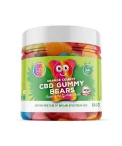 Orange County 800mg CBD Gummy Bears – Small Pack