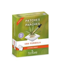 PuroCuro 25mg Pure CBD Formula Patches