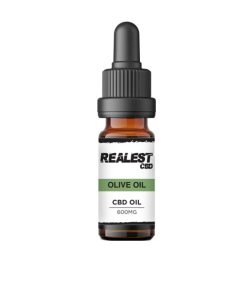 Alternative view of Realest CBD 600mg CBD 10ml Olive Oil
