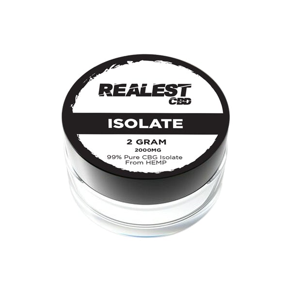 Realest CBD 2000mg CBG Isolate - Image 2