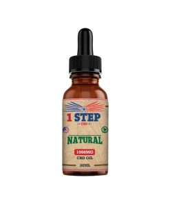 1 Step CBD 1000mg Natural Oil 30ml