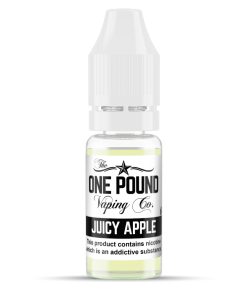 Alternative view of Juicy Apple Flavour E-Liquid by The One Pound Vaping Company (10ml)
