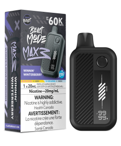 Alternative view of Flavour Beast Mode Max 3 60K – Winnin’ Winterberry Iced