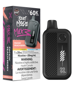 Alternative view of Flavour Beast Mode Max 3 60K – Packin’ Peach Berry