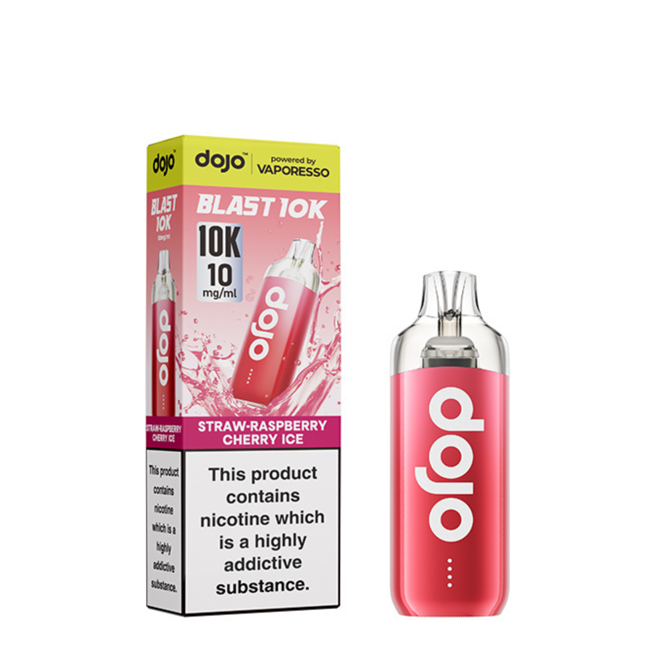 Vaporesso 10mg Dojo Blast 10K Prefilled Pod Vape Kit - Image 6