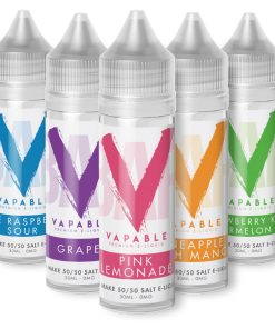 Vapable Bar Nicotine Salt 10mg 50/50 Shortfill 60ml